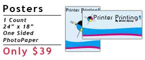 Online Poster Printing Specials